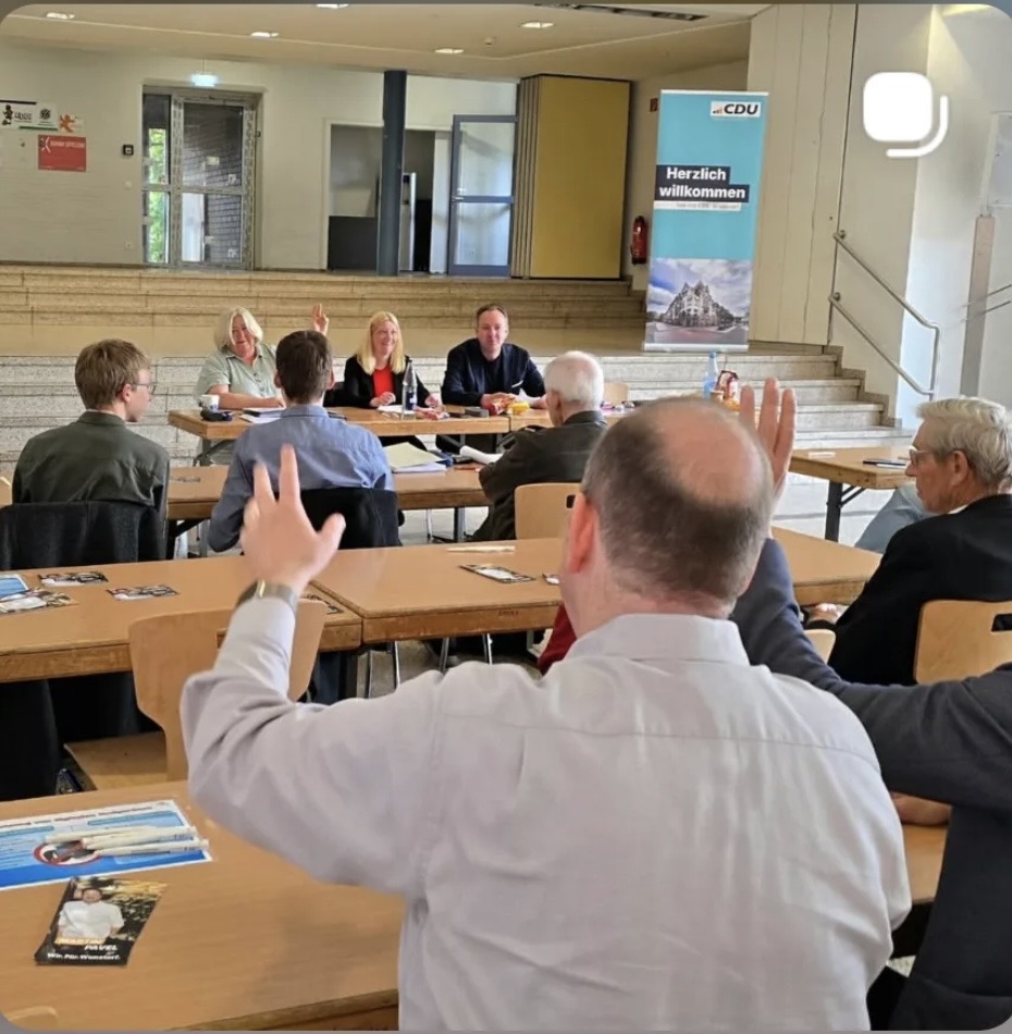 Aufstellungsversammlung der Ortsr�te; Mitglieder der CDU Steinhude